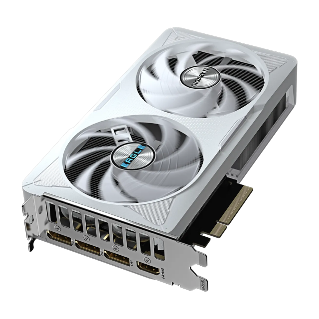 Tarjeta de Video GIGABYTE GeForce RTX 5060 EAGLE OC ICE 8G | 8GB GDDR7 | PCI Express 5.0 | 128 Bits | Blanco | GV-N5060EAGLEOC ICE-8GD
