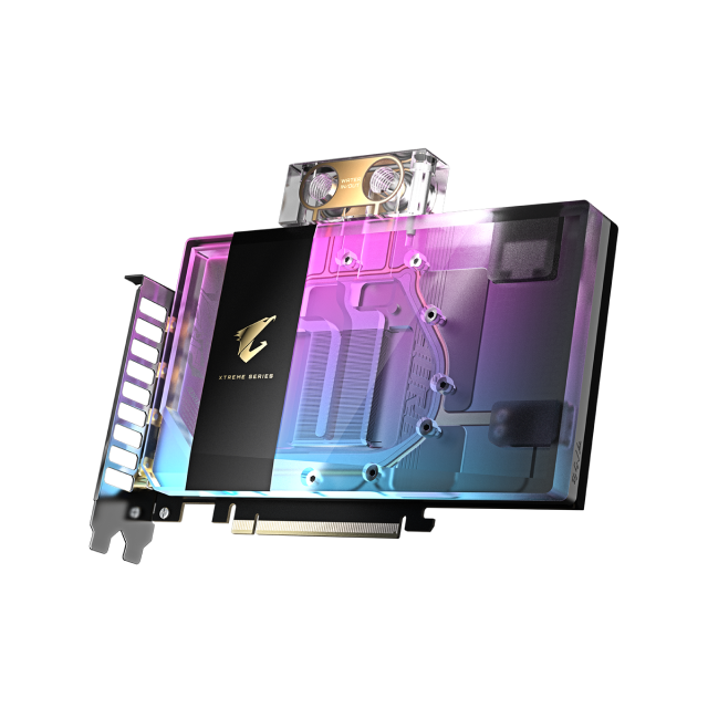 Tarjeta de Video GIGABYTE AORUS GeForce RTX 5080 XTREME WATERFORCE WB 16GB | Enfriamiento Líquido Personalizado | 16GB GDDR7 | PCI Express 5.0 | 256 Bits | RGB | Negro | GV-N5080AORUSX WB-16GD