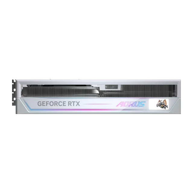 Tarjeta de Video GIGABYTE AORUS NVIDIA GeForce RTX 5090 STEALTH ICE | 32GB GDDR7 | PCIe 5.0 | 512 bits | 2655 MHz (OC) | 1 x HDMI / 3 x DisplayPort | RGB | Blanco | GV-N5090AORUSST ICE-32GD