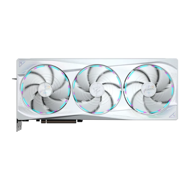 Tarjeta de Video GIGABYTE AORUS NVIDIA GeForce RTX 5090 STEALTH ICE | 32GB GDDR7 | PCIe 5.0 | 512 bits | 2655 MHz (OC) | 1 x HDMI / 3 x DisplayPort | RGB | Blanco | GV-N5090AORUSST ICE-32GD