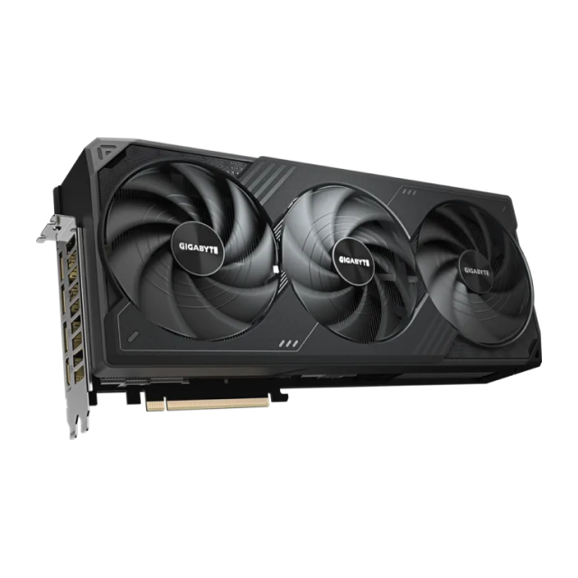 Tarjeta de Video GIGABYTE NVIDIA GeForce RTX 5090 WINDFORCE OC 32G | 32GB GDDR7 | PCIe 5.0 | 512 bits | 2467 MHz (OC) | 1 x HDMI / 3 x DisplayPort | Negro | GV-N5090WF3OC-32GD