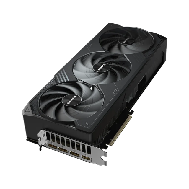 Tarjeta de Video GIGABYTE NVIDIA GeForce RTX 5090 WINDFORCE OC 32G | 32GB GDDR7 | PCIe 5.0 | 512 bits | 2467 MHz (OC) | 1 x HDMI / 3 x DisplayPort | Negro | GV-N5090WF3OC-32GD