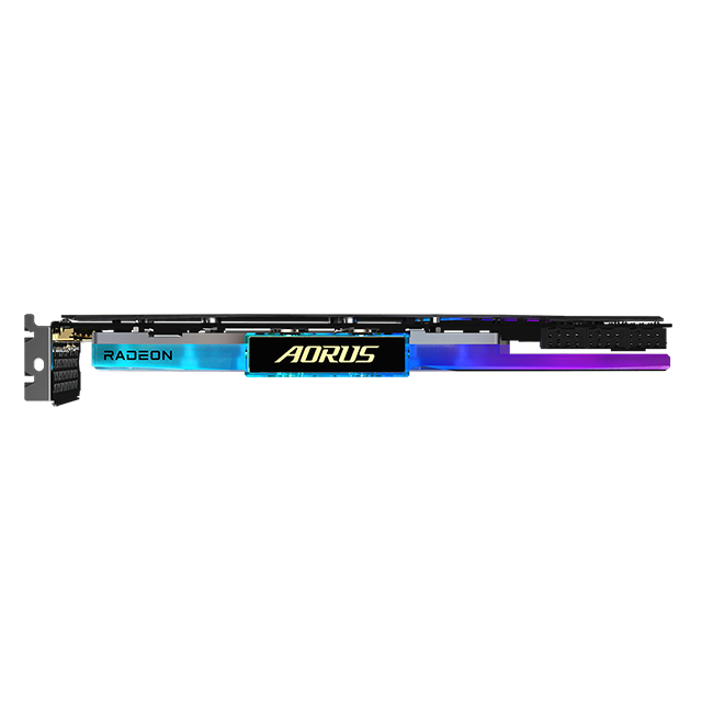 TARJETA DE VIDEO GIGABYTE AORUS RADEON RX 6900 XT XTREME WATERFORCE ENFRIAMIENTO CUSTOM - GV-R69XTAORUSX WB-16GD