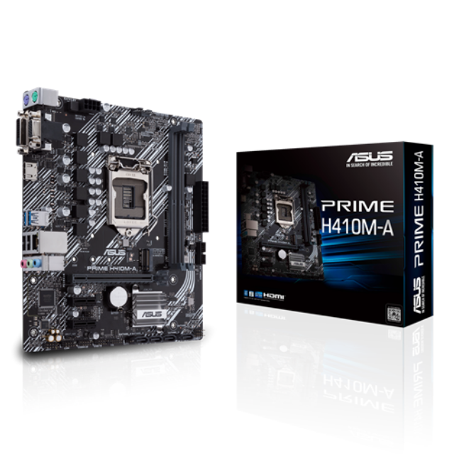 TARJETA MADRE ASUS PRIME H410M-A SOCKET LGA1200 INTEL MICRO-ATX DDR4 - 90MB13H0-M0AAY0