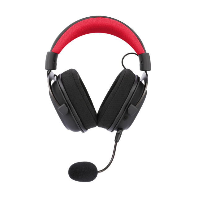 Audífonos Gamer Inalámbricos Redragon Zeus Pro | Micrófono Removible con Filtro Anti Pop | Drivers 53mm | Sonido 7.1 Virtual | 2.4GHz / Bluetooth 5.2 / USB-A | RGB | Negro | H510-PRO