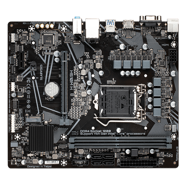 TARJETA MADRE GIGABYTE H510M-H REV 1.0 LGA1200