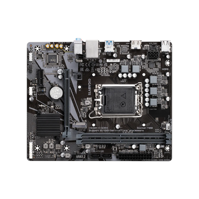Tarjeta Madre Gigabyte H610M K DDR4 | Micro-ATX | LGA1700 | Up to 64GB DDR4 | H610M K DDR4