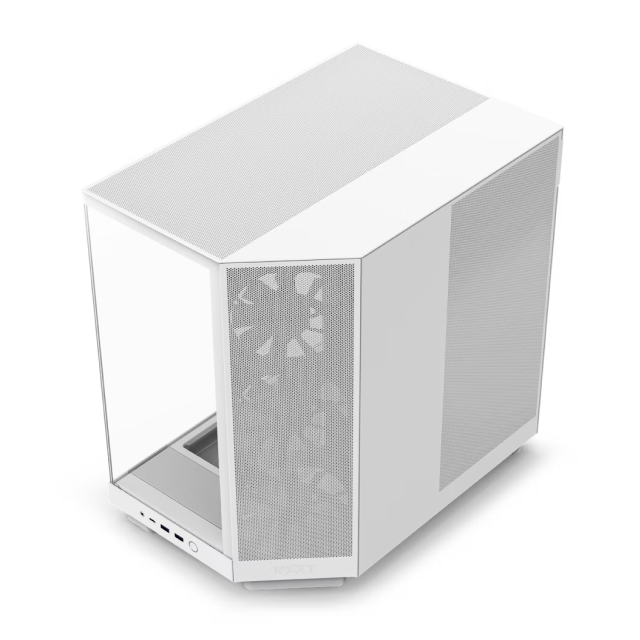 Gabinete NZXT H6 Flow Blanco | ATX | 3 ventiladores preinstalados | CC-H61FW-01