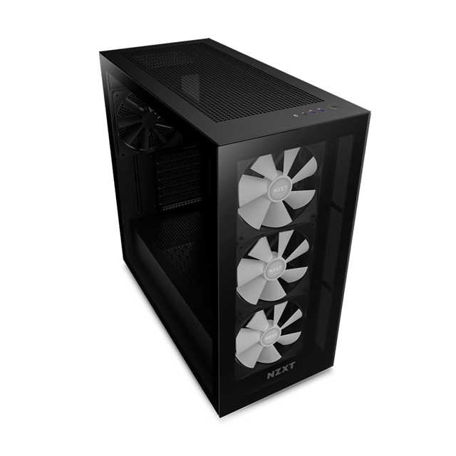 Gabinete NZXT H7 Elite 2023 Negro | Mid Tower | 3 Ventiladores ARGB y 1 Ventilador Preinstalado | CM-H71EB-02