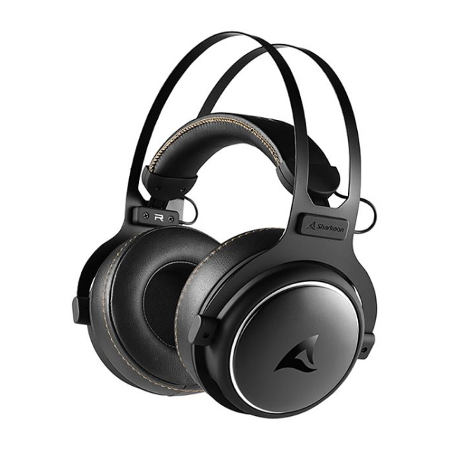 Diadema Alámbrica Sharkoon SKILLER SGH50 | Micrófono Omnidireccional | Hi-Res Audio | Jack 3.5 mm | PC / Nintendo Switch / Móvil / PS4 / PS5 / Xbox Series S/X | Negro | H-SGH50