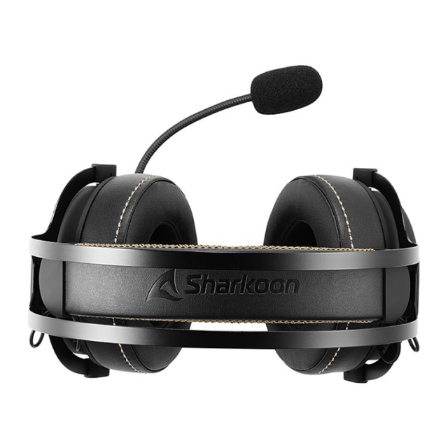 Diadema Alámbrica Sharkoon SKILLER SGH50 | Micrófono Omnidireccional | Hi-Res Audio | Jack 3.5 mm | PC / Nintendo Switch / Móvil / PS4 / PS5 / Xbox Series S/X | Negro | H-SGH50