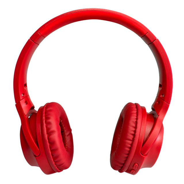 DIADEMA BLUETOOTH VORAGO HPB-200-RED BT 5.0 - HPB-200-RED