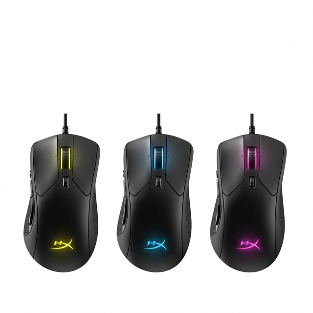 MOUSE ALAMBRICO HYPERX PULSEFIRE RAID RGB GAMING 16,000 DPI / HX-MC005B