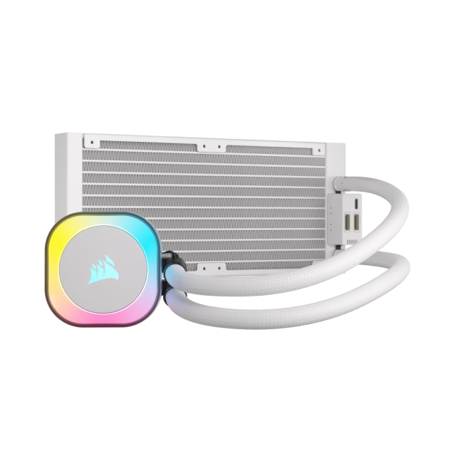 Enfriamiento líquido Corsair iCUE LINK H100i RGB | 240mm | Blanco | CW-9061005-WW