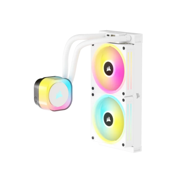 Enfriamiento líquido Corsair iCUE LINK H100i RGB | 240mm | Blanco | CW-9061005-WW