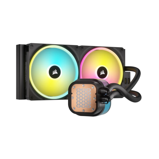 Enfriamiento líquido Corsair iCUE LINK H115i RGB AIO | 240mm | Negro | CW-9061002-WW