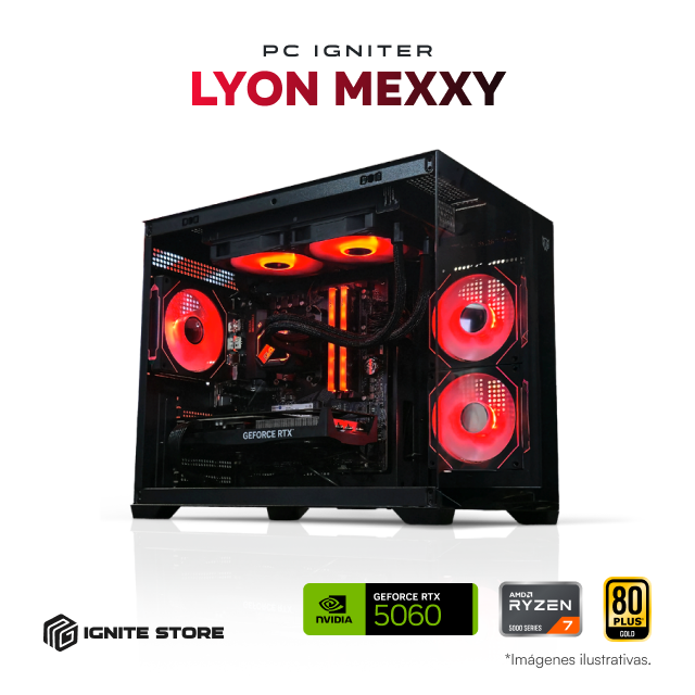 PC Igniter Lyon Mexxy | R7 5700X | RTX 5060 8GB | 32GB de RAM | SSD 1TB