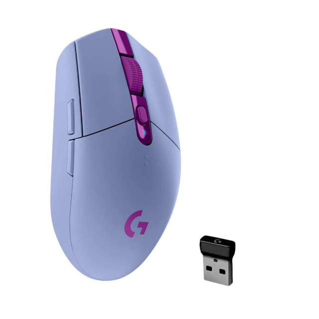 MOUSE LOGITECH G305 INALAMBRICO LILA 12000 DPI - 910 006021