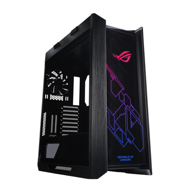 GABINETE ASUS ROG STRIX HELIOS BLACK RGB AURA SYNC CRISTAL TEMPLADO