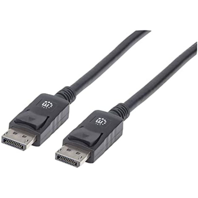 CABLE DISPLAYPORT MANHATTAN MACHO 1M NEGRO 306935