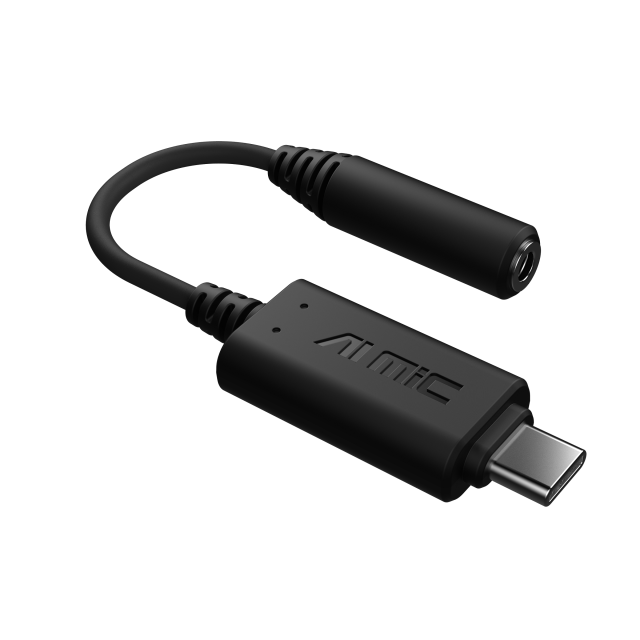 ADAPTADOR ASUS  AI CANCELACION DE RUIDO DE 3.5MM A USB C