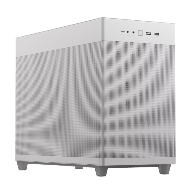 GABINETE ASUS PRIME AP201 WHITE MATX | 1 VENTILADOR | 90DC00G3-B39000