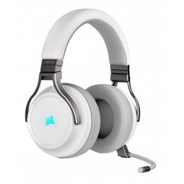 DIADEMA CORSAIR VIRTUOSO RGB WIRELESS WHITE CA-9011186-NA