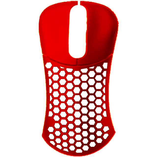 CARÁTULA PARA MOUSE VSG ROJO BRILLANTE - CASE-AQ-RED-GLO