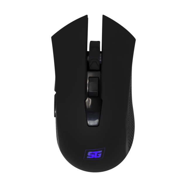 MOUSE GAMER INALAMBRICO VORAGO START THE GAME SENSOR ÓPTICOP WIRELESS 6 BOTONES DPI 2400 - MO-600