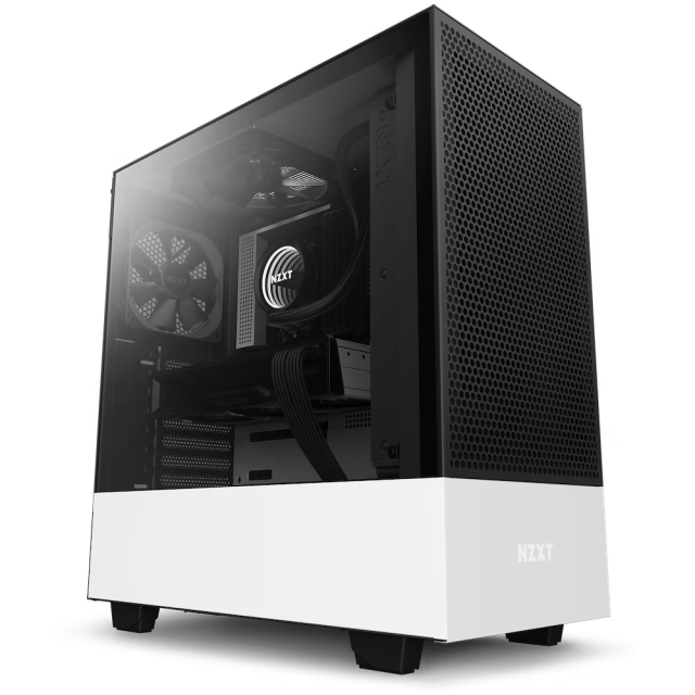 GAB NZXT H5 FLOW BLANCO ATX CC-H52FW-01 - CC-H52FW-01