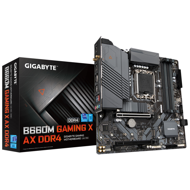 TARJETA MADRE GIGABYTE B660M GAMING X AX DDR4 MATX INTEL LGA1700 DDR4 - B660M G X AX DDR4