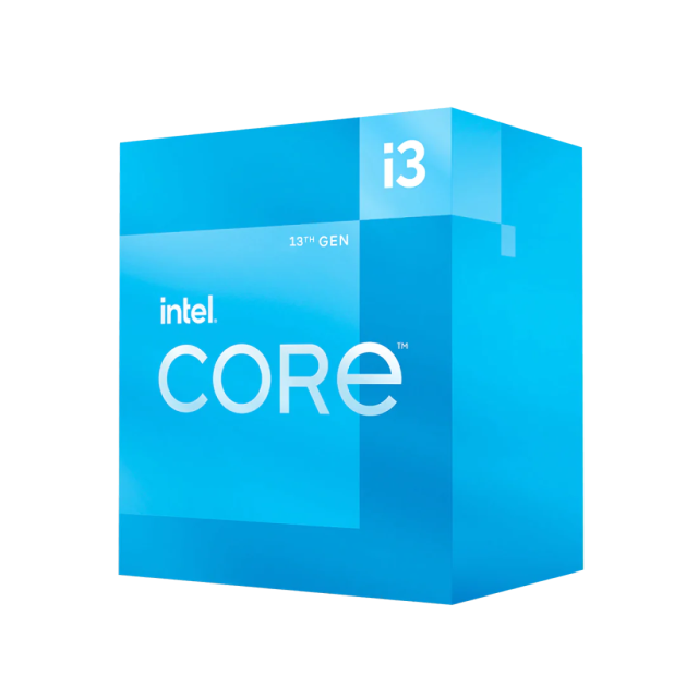 Procesador Intel Core i3 13100F - 3.4GHz - Máx 4.5GHz - LGA1700 - 13th Gen - BX8071513100F