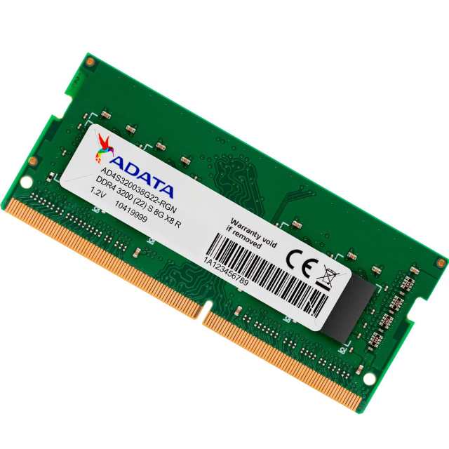 Memoria RAM SODIMM DDR4 8GB ADATA Premier |3200Mhz | Non-ECC | SO-DIMM | AD4S32008G22-SGN