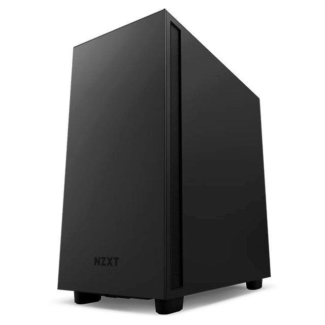 Gabinete NZXT H7 | Black mate | 2 ventiladores | Cristal templado | EATX | CM-H71BB-01