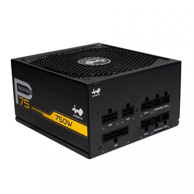 FUENTE DE PODER IN WIN P75 750W 80+ GOLD MODULAR / IW-PS-P750W