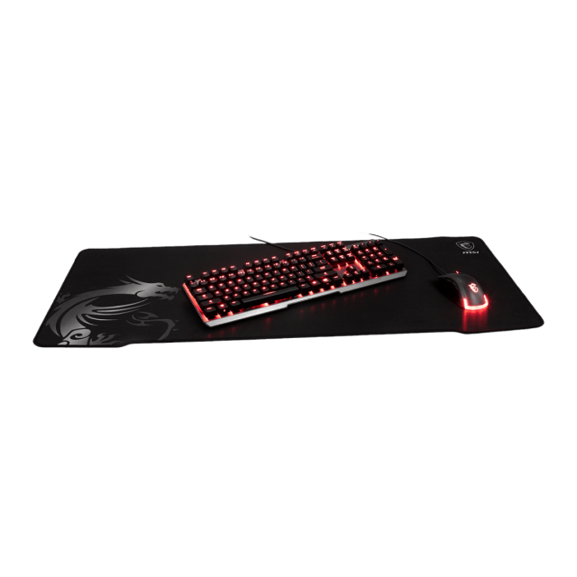 Mousepad Gaming MSI AGILITY GD70 | 900mm x 400mm x 3mm | Color Negro | J02-VXXXXX9-EB9