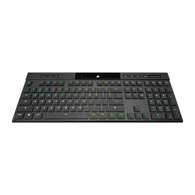 Teclado inalámbrico mecánico Corsair K100 Air RGB | Switch táctil ultra low profile | Inglés | CH-913A01U-NA