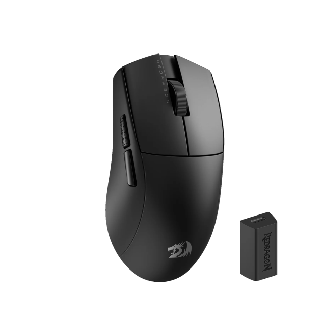 Mouse Inalámbrico Redragon K1NG 4K PRO | 4K Hz | 26000 DPI | 5 botones programables | Sensort Pixart 3395 | 49g | M916-PRO-4K