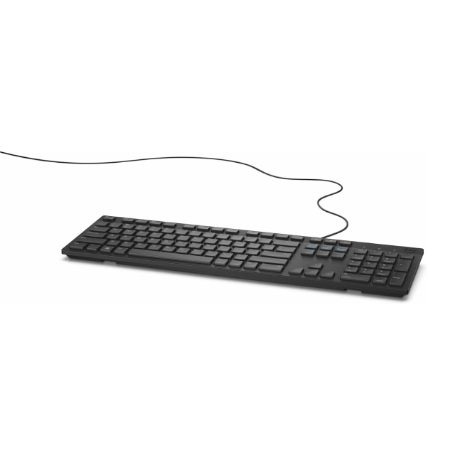 Teclado Alámbrico de Membrana Dell KB216 | 100% | Español | Negro | KB216-BK-LTN