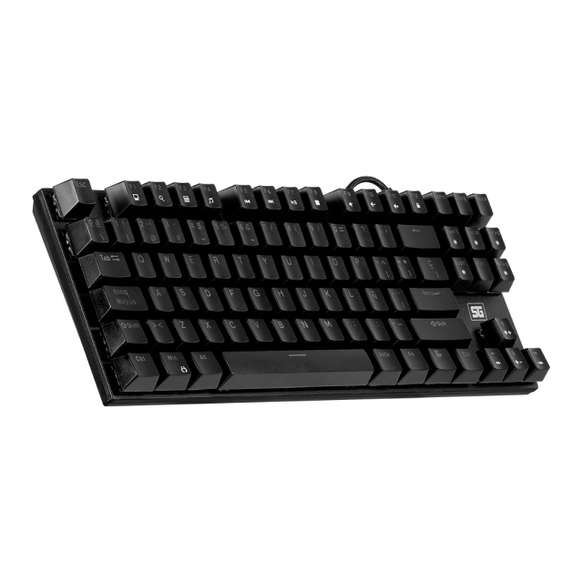 Teclado Mecánico Vorago SG KB-600 | TKL | 12 teclas multimedia | RGB | Anti-Ghosting | USB | KB-600