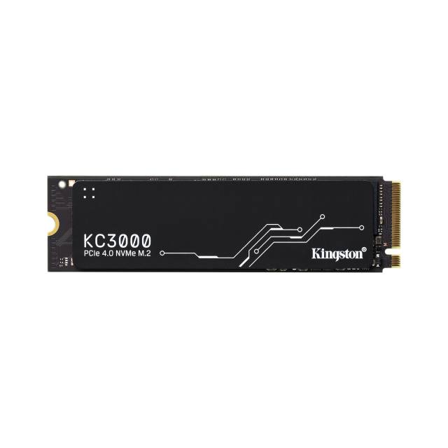 Unidad SSD Kingston KC3000 | 1024GB | M.2 NVMe | Hasta 7000MB/s Lectura / Hasta 3900MB/s Escritura | SKC3000S/1024G