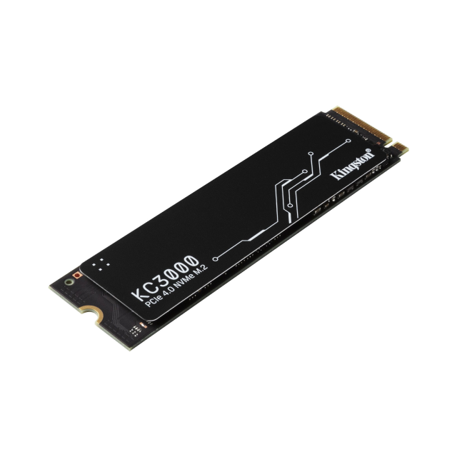 Unidad SSD Kingston KC3000 | 1024GB | M.2 NVMe | Hasta 7000MB/s Lectura / Hasta 3900MB/s Escritura | SKC3000S/1024G