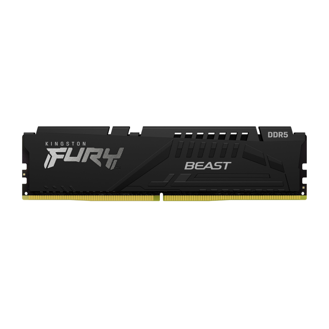 MEMORIA RAM DDR5 16GB 6000MT/s AMD EXPO CL36 KINGSTON FURY BEAST NEGRO / KF560C36BBE-16