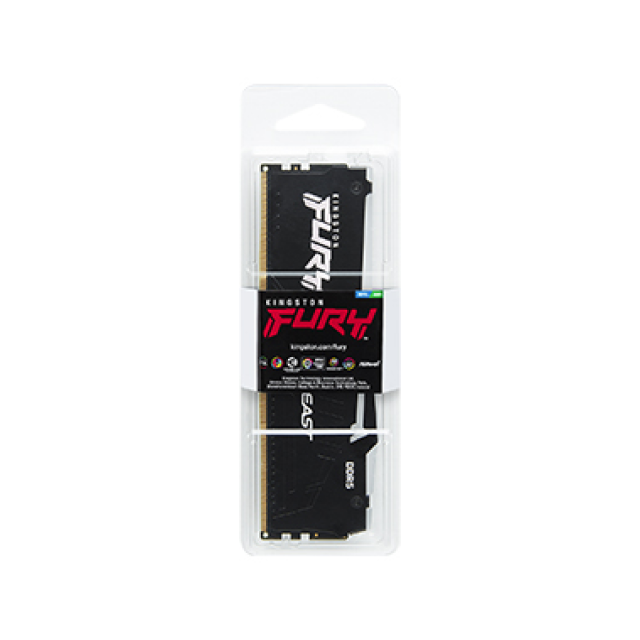 Memoria DDR5 Kingston Fury Beast | 32GB | 4800MHz | RGB | CL38 | KF548C38BBA-32