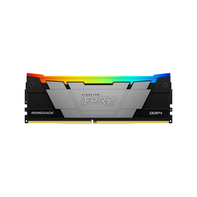 Memoria RAM DDR4 | 32GB | 3600MHZ | CL18 | Gris | Kingston Fury Renegade RGB XMP | KF436C18RB2A/32