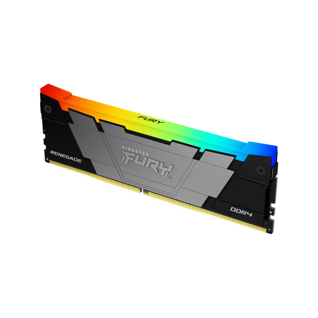 Memoria RAM DDR4 | 32GB | 3600MHZ | CL18 | Gris | Kingston Fury Renegade RGB XMP | KF436C18RB2A/32