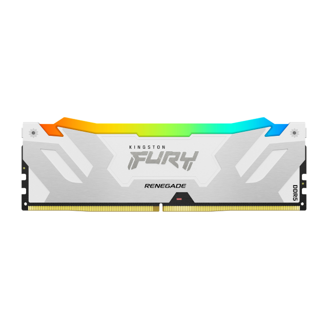 Memoria RAM DDR5 | 16GB | 6000MHz | CL32 | Intel XMP | Kingston FURY Renegade White RGB | KF560C32RWA-16