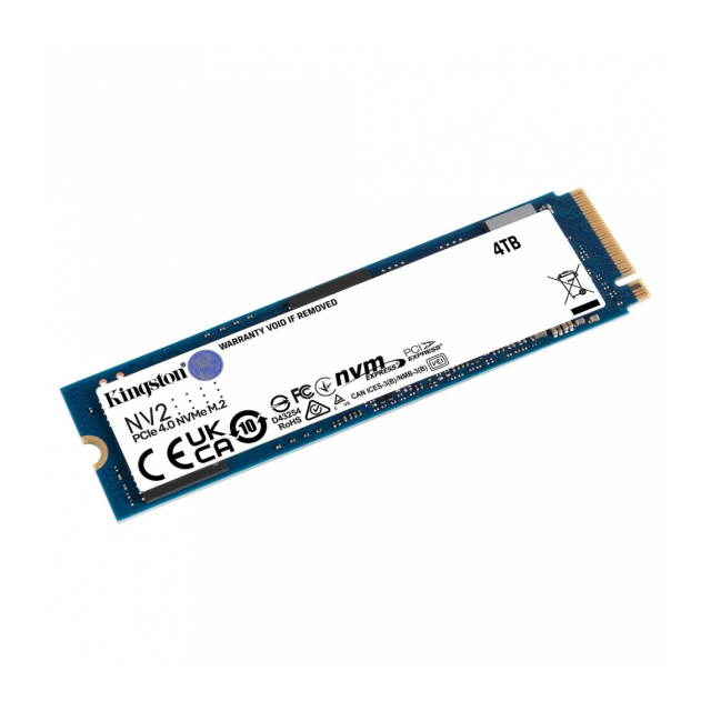 Unidad SSD Kingston SNV2S | 4TB | M.2 | PCIe 4.0 NVMe | 3500MB/s Lectura | 2800MB/s Escritura | SNV2S/4000G