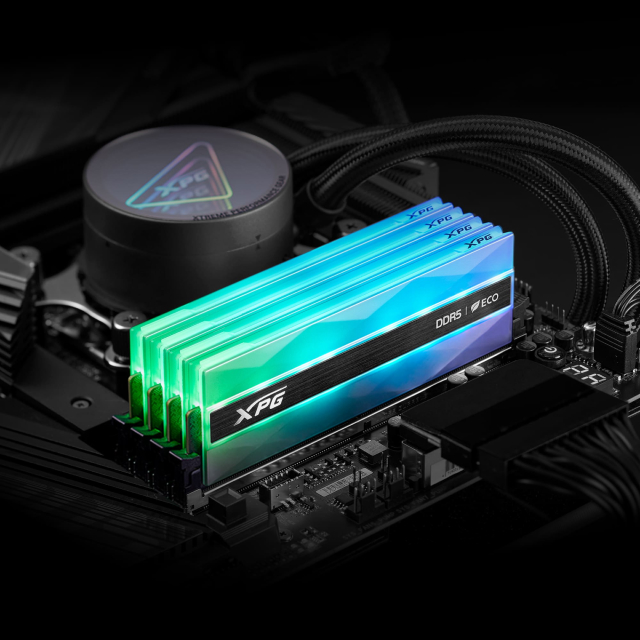 Kit de Memoria RAM ADATA XPG LANCER NEON RGB DDR5 | 32GB (2 x 16GB) | DDR5 | On-Die ECC | 7200 MT/s | CL34 | XMP / EXPO | 60% RGB | Negro | AX5U7200C3416G-DCLANRSG
