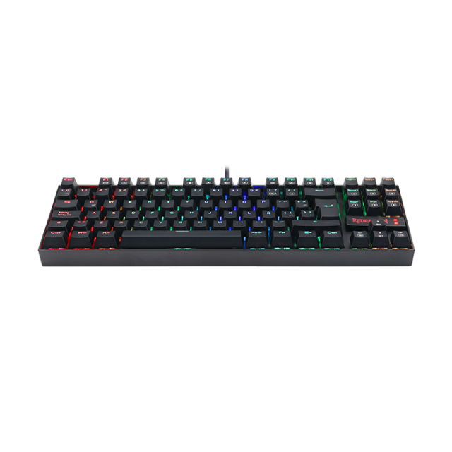 Teclado Alámbrico Mecánico Redragon Kumara K552 | TKL | Switches Redragon Blue | RGB | Español | K552RGB-1 SP-BLUE